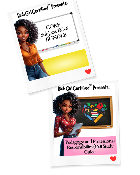 Core Subjects EC-6 and PPR Study BUNDLE