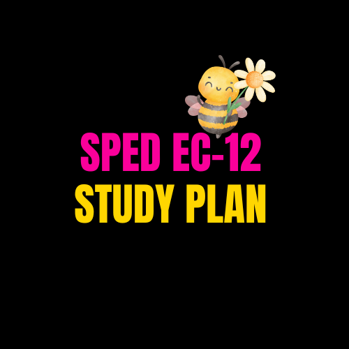 SPED (EC-12)  8-Week Study Plan!