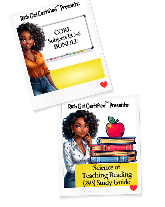 CORE Subjects EC-6 and STR Study BUNDLE