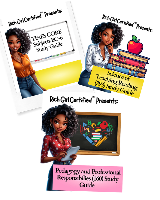 CORE Subjects EC-6, STR, and PPR Study Bundle