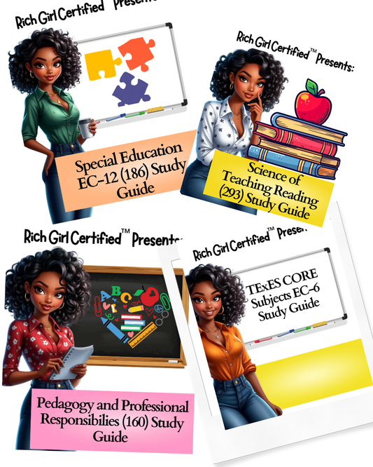 CORE Subjects EC-6, STR, PPR, AND SPED EC-12 STUDY BUNDLE