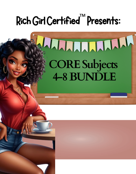 CORE Subjects 4-8 Study Guide BUNDLE