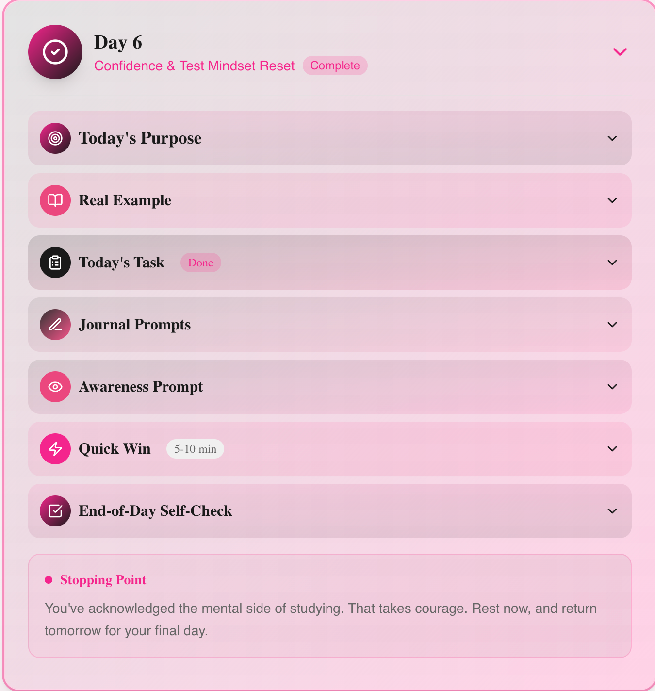 7 Day Certification Reset